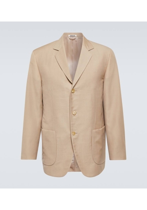 Auralee Wool and mohair blazer