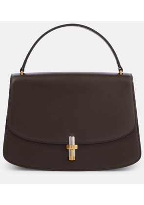 The Row Sofia 10 leather top-handle bag