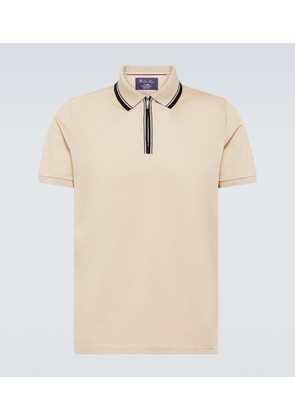 Loro Piana Regatta cotton-blend polo shirt