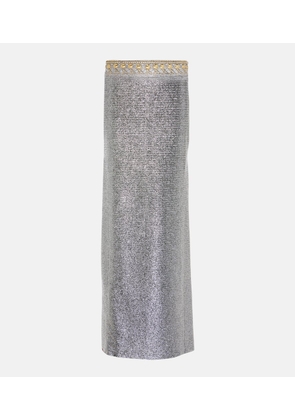 Rabanne Embellished maxi skirt