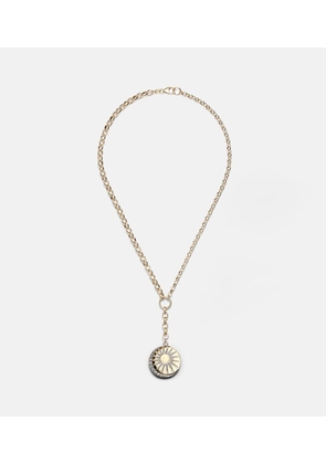 FoundRae Balance 18kt gold necklace with diamonds