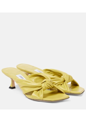 Jimmy Choo Avenue 50 leather sandals