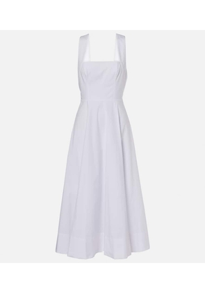 Staud Teresa cotton midi dress