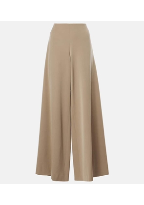 The Row Dela wool wide-leg pants