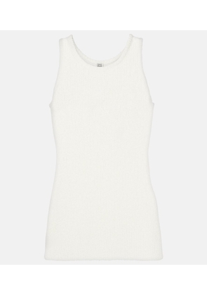 Toteme Boucle-knit tank top