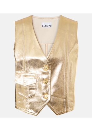 Ganni Denim vest