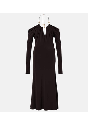 Ferragamo Off-shoulder midi dress