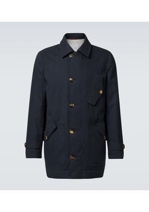 Brunello Cucinelli Cotton-blend jacket