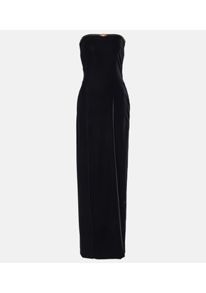 Tom Ford Strapless velvet gown