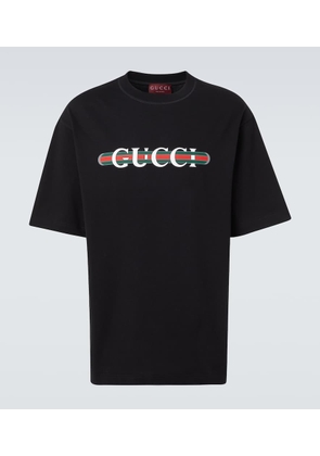 Gucci Logo cotton jersey T-shirt