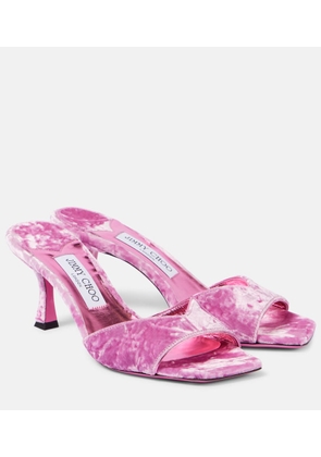 Jimmy Choo Skye 70 velvet mules