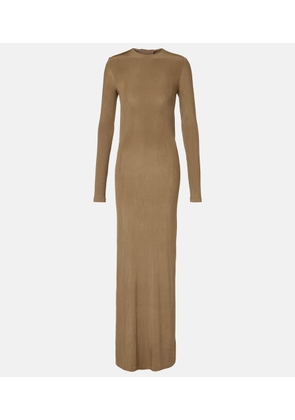 Saint Laurent Jersey maxi dress