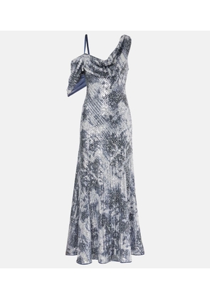 Diane von Furstenberg Joaquin sequined maxi dress