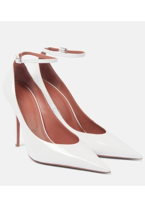 Amina Muaddi Anok 105 patent leather pumps