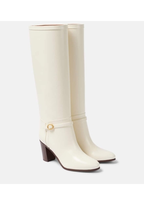 Valentino Garavani Pattie 75 leather knee-high boots