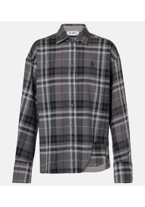 The Attico Cotton-blend shirt