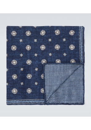Brunello Cucinelli Silk pocket square