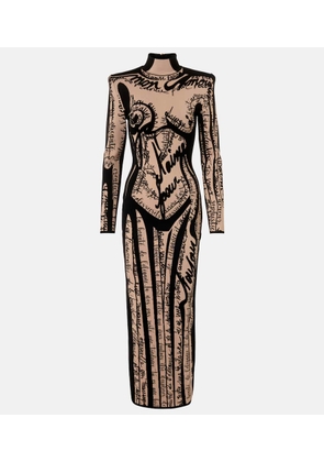 Balmain Knitted maxi dress