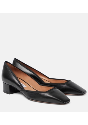 Aquazzura Maia 35 leather pumps