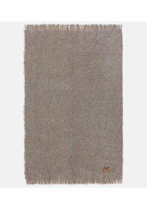 The House of Lyria Madornale fringed wool-blend blanket