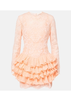Zimmermann Crush Lace Frill minidress
