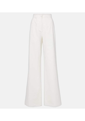 Max Mara Ruggero cotton wide-leg pants