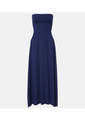 Eres Oda jersey and crepe jersey maxi dress