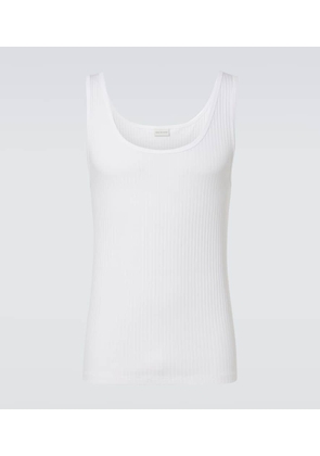 Dries Van Noten Ribbed-knit tank top