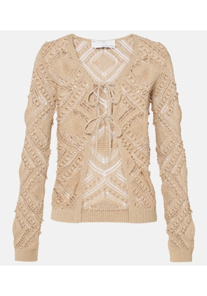 Xu Zhi Crochet lace cardigan