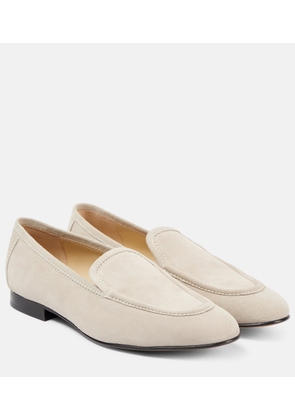 Le Monde Beryl Lo Boy suede loafers
