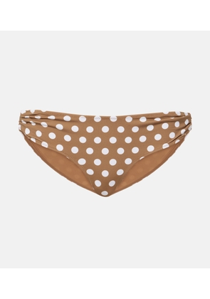 Marysia Coronada polka-dot bikini bottoms