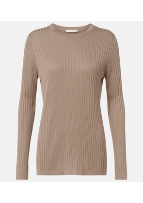 The Row Keya ribbed-knit top