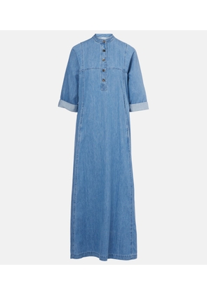Dries Van Noten Denim maxi dress