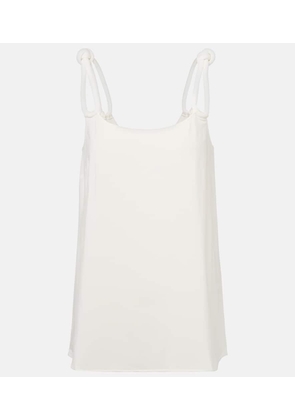 Max Mara Faida gathered jersey top