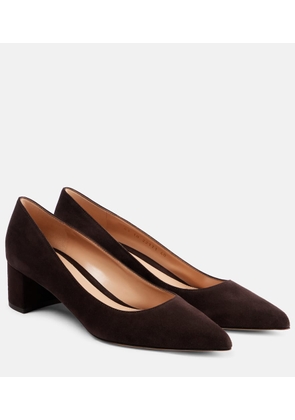 Gianvito Rossi Piper 45 suede pumps