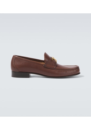 Valentino Garavani VLogo Signature leather loafers