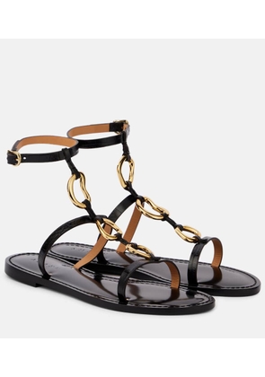 Amanu Bazaruto embellished leather sandals