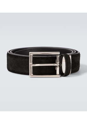 Canali Suede belt