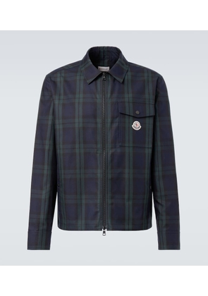 Moncler Checked cotton jacket