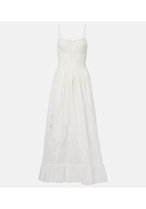 Faithfull Meline cotton voile maxi dress
