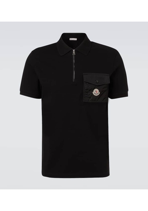 Moncler Cotton pique polo shirt