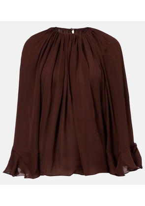 Johanna Ortiz Silk georgette blouse