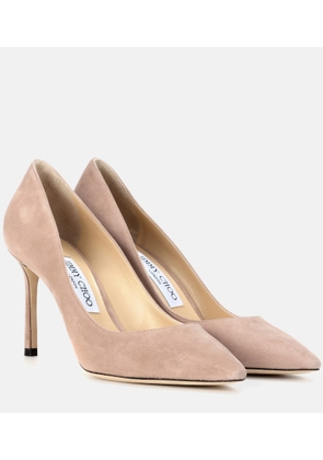 Jimmy Choo Romy 85 suede pumps