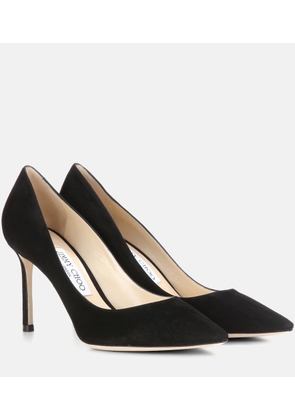 Jimmy Choo Romy 85 suede pumps
