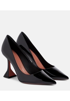 Amina Muaddi Ami patent leather pumps