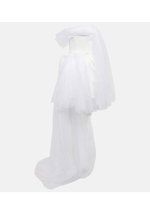 Maticevski Evermore strapless tulle minidress