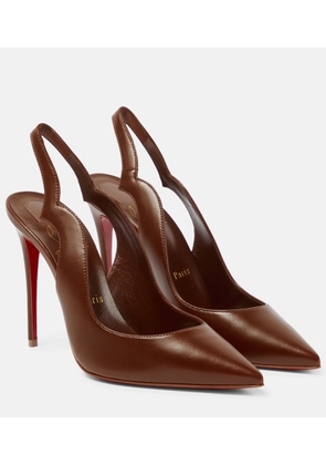 Christian Louboutin Nudes Hot Chick leather pumps