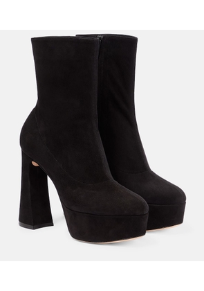 Gianvito Rossi Camnero sock-fit suede ankle boots