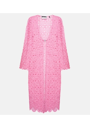 Rotate Kwamie crochet beach cover-up