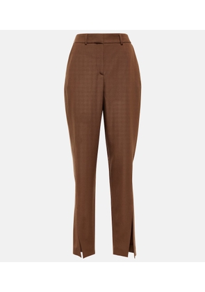 Balmain Tapered wool pants